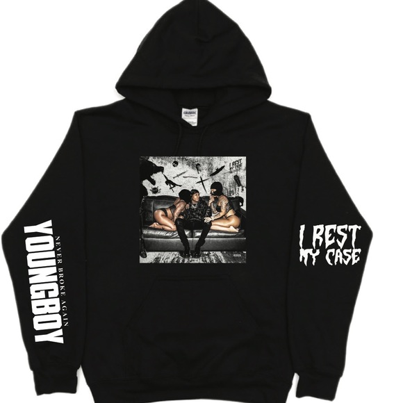 NBA Youngboy Never Broke Again “I Rest my Case” Hoodie S-5Xl New Fast Shipping!… - Picture 1 of 1